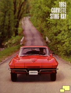 1965 Chevrolet Corvette Stingray Brochure Cover