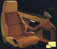 1984 Corvette Optional Custom Adjustable Sport Seat