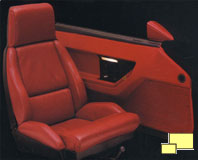1984 Corvette Optional Leather Seat