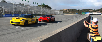 2014 Chevrolet Corvettes at Mazda Raceway Laguna Seca