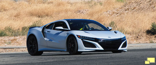 2017 Acura NSX at Willow Springs International Raceway