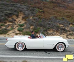 Corvette EX-122 on Pacific Coast Highway