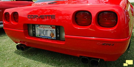 Corvette ZR-1 rear bumper