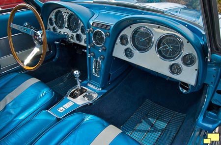 Harley Earl's 1963 Custom Corvette interior