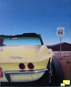 1965 Chevrolet Corvette Stingray painting
