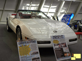1,000,000th Chevrolet Corvette on display at the National Corvette Museum