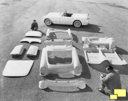 1953 Corvette C1 Body Parts