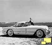 1953 Corvette GM Press Photograph