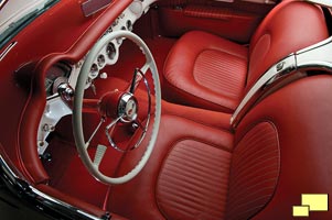 1954 Corvette Interior