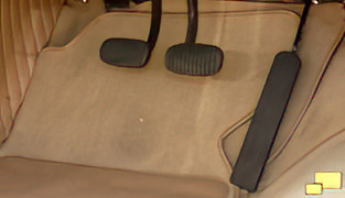 1955  Corvette three speed manual transmission - three pedals