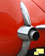 1956 Chevrolet Corvette exhaust outlet