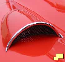 Faux 1957 Corvette air intake