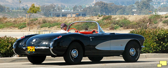 1957 Chevrolet Corvette C1 In Onyx Black