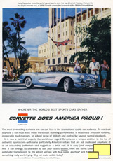 1958 Chevrolet Corvette magazine ad