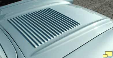 1958 Corvette washboard style hood