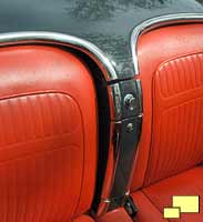 1958 Corvette interior