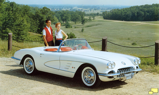 1959 Chevrolet Corvette C1 in Snowcrest White