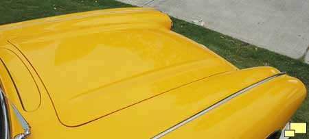 1959 Chevrolet Corvette C1 hood