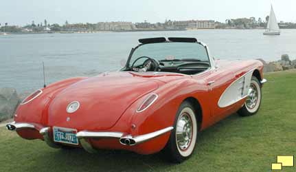 1960 Chevrolet Corvette C1 in Roman Red