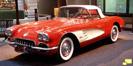 1960 Corvette: official GM photo