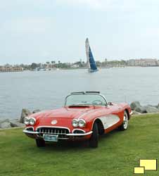 1960 Chevrolet Corvette C1 in Roman Red