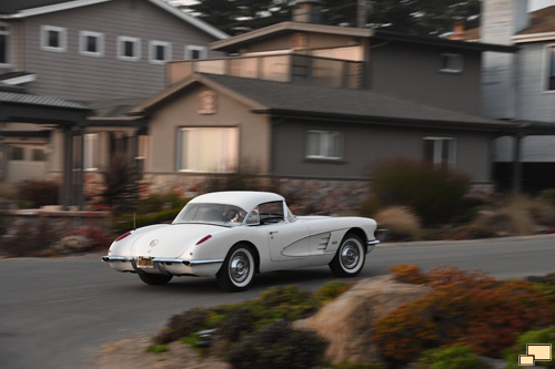 1960 Corvette in Ermine White