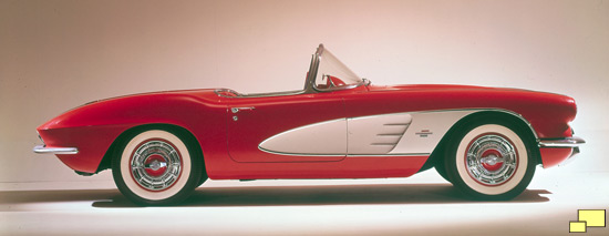 1961 Chevrolet Corvette C1 in Roman Red