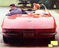 1962 Chevrolet Corvette C1 Brochure Illustration