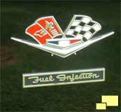1962 Chevrolet Corvette C1 Fuel Injection Emblem
