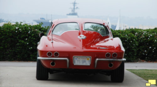 1963 Corvette C2 Split Window in Riverside Red