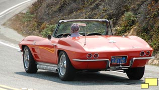 1963 Corvette Roadster in Riverside Red