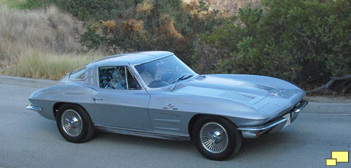 1963 Corvette Coupe in Sebring Silver