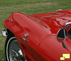 1964 Corvette in Riverside Red