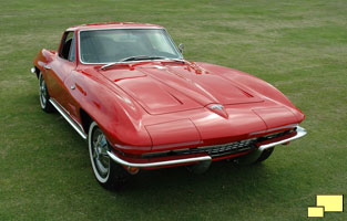 1964 Corvette Coupe in Riverside Red