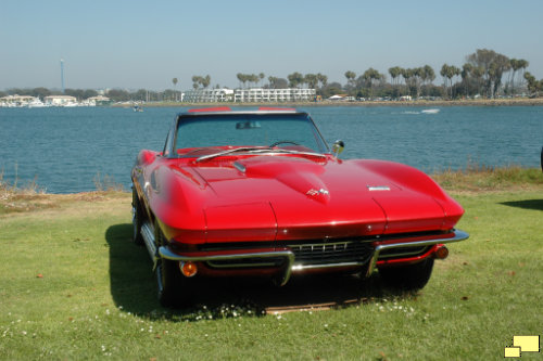 1966 Corvette C2 Rally Red Zoom Lens