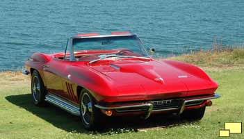 1966 Corvette Stingray in Rally Red