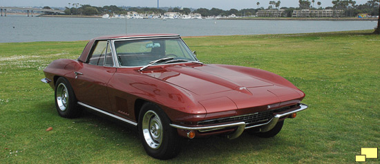 1967 Chevrolet Corvette C1 in Marlboro Maroon
