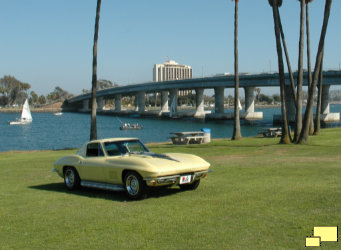 1967 Corvette Coupe C2 Tree Roof