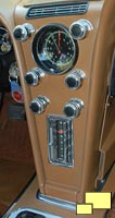 1967 Corvette Stingray Center Console, Saddle Interior