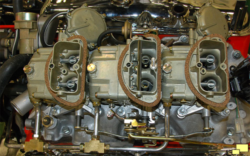1967 427 cu in 435 hp carburetor set up