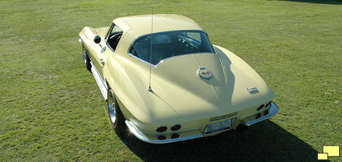 1967 Corvette Coupe in Sunfire Yellow