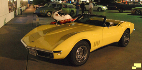 1968 Chevrolet Corvette in Safari Yellow