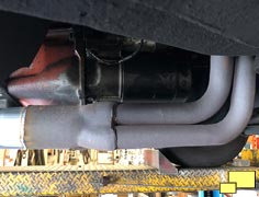 1968 Corvette Exhaust System - Header Joint, After