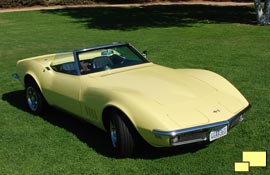 1968 Chevrolet Corvette, Safari Yellow