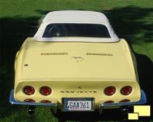 1968 Chevrolet Corvette, Safari Yellow