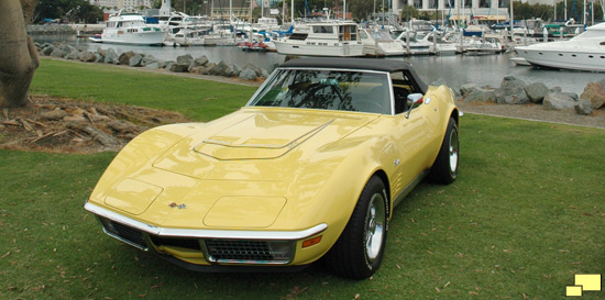 1970 Chevrolet Corvette C3 in Daytona Yellow