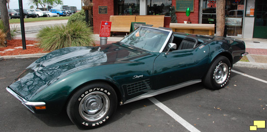 1971 CHevrolet Corvette C3 In Brands Hatch Green