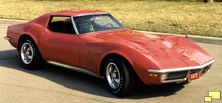 1972 Corvette official GM photo