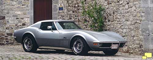 1972 Corvette in Pewter Silver