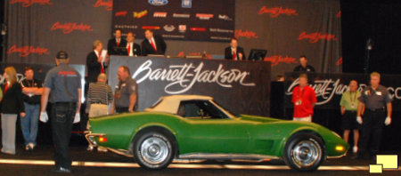 1973 Corvette Convertible in Elkhart Green